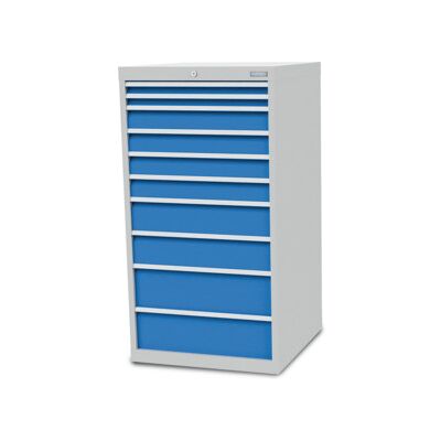 Bedrunka+Hirth Armoire à tiroirs T736 R 24-24 avec 10 tiroirs 2x50 4x100 2x150 2x200 mm (713/2422V10A) - Publicité Bedrunka+Hirth Armoire à tiroirs T736 R 24-24 avec 10 tiroirs 2x50 4x100 2x150 2x200 mm (713/2422V10A) - Publicité