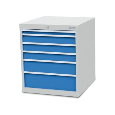 Bedrunka+Hirth Armoire à tiroirs T736 R 24-24 avec 6 tiroirs 1x50 3x100 1x150 1x200 mm (780/1311V10A) - Publicité Bedrunka+Hirth Armoire à tiroirs T736 R 24-24 avec 6 tiroirs 1x50 3x100 1x150 1x200 mm (780/1311V10A) - Publicité
