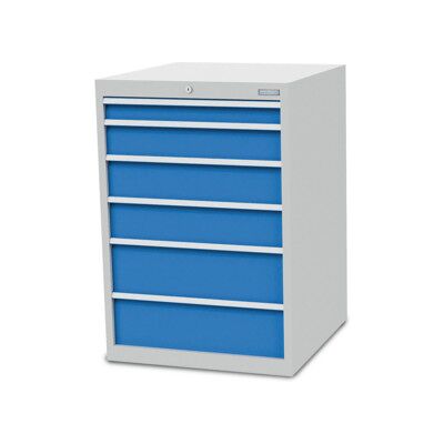 Bedrunka+Hirth Armoire à tiroirs T736 R 24-24 avec 6 tiroirs 1x75 1x125 2x150 2x200 mm (700/1122V10A) - Publicité Bedrunka+Hirth Armoire à tiroirs T736 R 24-24 avec 6 tiroirs 1x75 1x125 2x150 2x200 mm (700/1122V10A) - Publicité