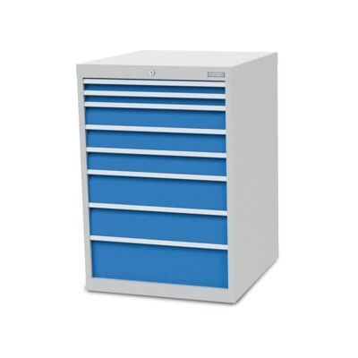 Bedrunka+Hirth Armoire à tiroirs T736 R 24-24 avec 8 tiroirs 2x50 3x100 2x150 1x200 mm (700/2321V10A) - Publicité Bedrunka+Hirth Armoire à tiroirs T736 R 24-24 avec 8 tiroirs 2x50 3x100 2x150 1x200 mm (700/2321V10A) - Publicité