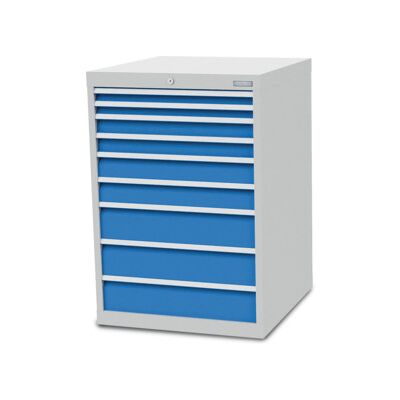 Bedrunka+Hirth Armoire à tiroirs T736 R 24-24 avec 9 tiroirs 2x50 2x75 2x100 3x150 mm (700/2223V10A) - Publicité Bedrunka+Hirth Armoire à tiroirs T736 R 24-24 avec 9 tiroirs 2x50 2x75 2x100 3x150 mm (700/2223V10A) - Publicité