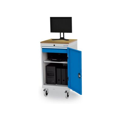 Bedrunka+Hirth Armoire informatique mobile I×P×H 500x530x1000 mm (04.530.02A) - Publicité Bedrunka+Hirth Armoire informatique mobile I×P×H 500x530x1000 mm (04.530.02A) - Publicité