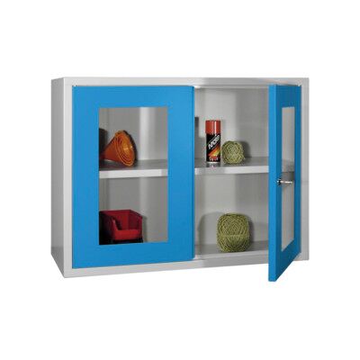 Bedrunka+Hirth Armoire murale avec 2 portes à fenêtre transparente et dos lisse (03.080.091A) - Publicité Bedrunka+Hirth Armoire murale avec 2 portes à fenêtre transparente et dos lisse (03.080.091A) - Publicité