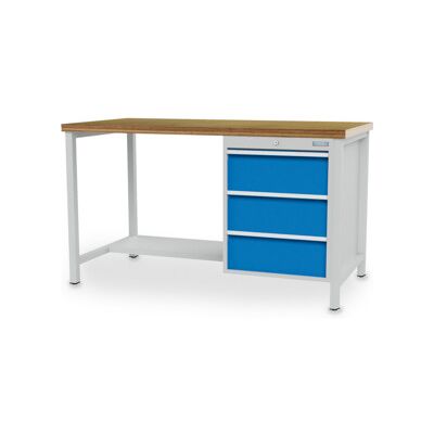 Bedrunka+Hirth Établi à caisson R 18-24 avec 3 tiroirs I×P×H 750x2000x959 mm (03.19.14V9A) - Publicité Bedrunka+Hirth Établi à caisson R 18-24 avec 3 tiroirs I×P×H 750x2000x959 mm (03.19.14V9A) - Publicité