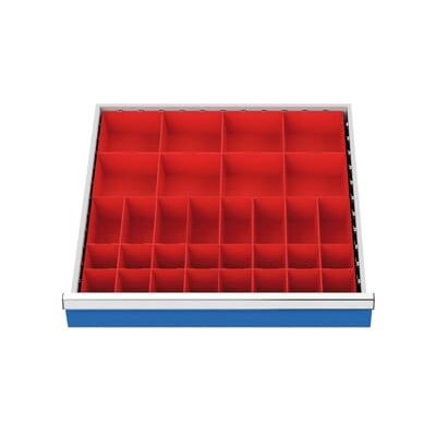 Bedrunka+Hirth Insert de tiroir Série 700 avec 32 boîtes à petites pièces (132A) - Publicité Bedrunka+Hirth Insert de tiroir Série 700 avec 32 boîtes à petites pièces (132A) - Publicité