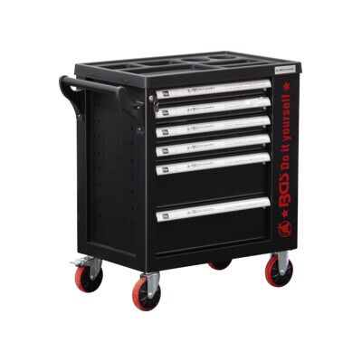 BGS Servante d’atelier, 6 tiroirs, 1 porte latérale, vide ; BGS technic (6055-1) - Publicité BGS Servante d’atelier, 6 tiroirs, 1 porte latérale, vide ; BGS technic (6055-1) - Publicité