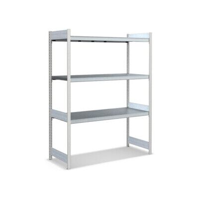 Bito Grand rayonnage Grundfeld Set / 350kg 1999x1562x624 3 niveaux Tablette RAL7035 (C1255-0086) - Publicité Bito Grand rayonnage Grundfeld Set / 350kg 1999x1562x624 3 niveaux Tablette RAL7035 (C1255-0086) - Publicité