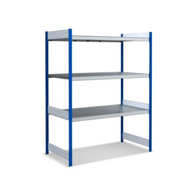 Bito Grand rayonnage Grundfeld Set / 350kg 1999x1562x824 3 niveaux Tablette RAL5010 (C1255-0075) - Publicité Bito Grand rayonnage Grundfeld Set / 350kg 1999x1562x824 3 niveaux Tablette RAL5010 (C1255-0075) - Publicité