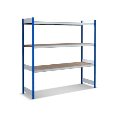 Bito Grand rayonnage Grundfeld Set / 350kg 1999x2066x624 Panneau de particules 3 niveaux RAL5010 (C1255-0044) - Publicité Bito Grand rayonnage Grundfeld Set / 350kg 1999x2066x624 Panneau de particules 3 niveaux RAL5010 (C1255-0044) - Publicité