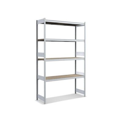 Bito Grand rayonnage Grundfeld Set / 350kg 2499x1562x524 Panneau de particules 4 niveaux galvanisé (C1255-0004) - Publicité Bito Grand rayonnage Grundfeld Set / 350kg 2499x1562x524 Panneau de particules 4 niveaux galvanisé (C1255-0004) - Publicité