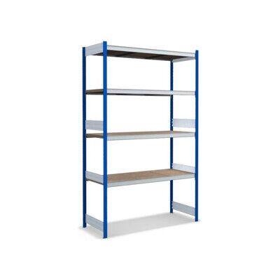 Bito Grand rayonnage Grundfeld Set / 350kg 2499x1562x624 Panneau de particules 4 niveaux RAL5010 (C1255-0041) - Publicité Bito Grand rayonnage Grundfeld Set / 350kg 2499x1562x624 Panneau de particules 4 niveaux RAL5010 (C1255-0041) - Publicité