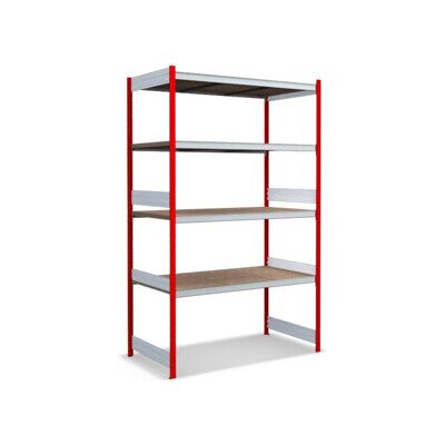 Bito Grand rayonnage Grundfeld Set / 350kg 2499x1562x824 Panneau de particules 4 niveaux RAL3000 (C1255-0030) - Publicité Bito Grand rayonnage Grundfeld Set / 350kg 2499x1562x824 Panneau de particules 4 niveaux RAL3000 (C1255-0030) - Publicité