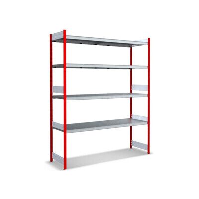 Bito Grand rayonnage Grundfeld Set / 350kg 2499x2066x624 4 niveaux Rayonnage RAL3000 (C1255-0071) - Publicité Bito Grand rayonnage Grundfeld Set / 350kg 2499x2066x624 4 niveaux Rayonnage RAL3000 (C1255-0071) - Publicité