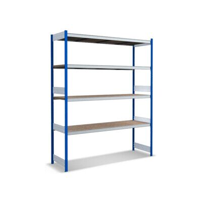Bito Grand rayonnage Grundfeld Set / 350kg 2499x2066x624 Panneau de particules 4 niveaux RAL5010 (C1255-0047) - Publicité Bito Grand rayonnage Grundfeld Set / 350kg 2499x2066x624 Panneau de particules 4 niveaux RAL5010 (C1255-0047) - Publicité