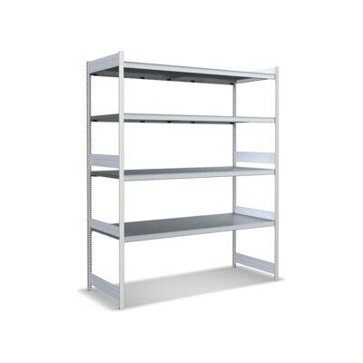 Bito Grand rayonnage Grundfeld Set / 350kg 2499x2066x824 4 niveaux Rayonnage RAL7035 (C1255-0096) - Publicité Bito Grand rayonnage Grundfeld Set / 350kg 2499x2066x824 4 niveaux Rayonnage RAL7035 (C1255-0096) - Publicité