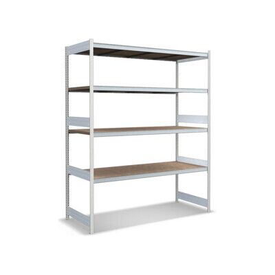 Bito Grand rayonnage Grundfeld Set / 350kg 2499x2066x824 Panneau de particules 4 niveaux RAL7035 (C1255-0060) - Publicité Bito Grand rayonnage Grundfeld Set / 350kg 2499x2066x824 Panneau de particules 4 niveaux RAL7035 (C1255-0060) - Publicité