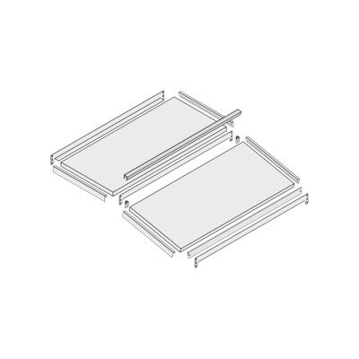 Bito Niveaux supplémentaires BGSF10.40 L 1000 mm x H 40 mm x P 400 mm (23560) - Publicité Bito Niveaux supplémentaires BGSF10.40 L 1000 mm x H 40 mm x P 400 mm (23560) - Publicité
