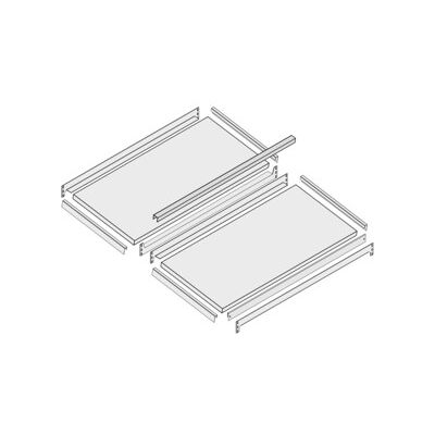 Bito Niveaux supplémentaires BSSF10.40 L 1000 mm x H 40 mm x P 400 mm (23548) - Publicité Bito Niveaux supplémentaires BSSF10.40 L 1000 mm x H 40 mm x P 400 mm (23548) - Publicité