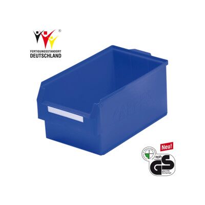 Boîtes de rangement ouvertes L500xl300xH250mm PE bleu ; Kappes (6001.00.0150) - Publicité Boîtes de rangement ouvertes L500xl300xH250mm PE bleu ; Kappes (6001.00.0150) - Publicité