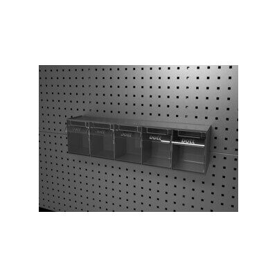 bott Magazine transparent B600xP142xH168 mm avec 5 boîtes pour plaques perforées (02513018.19) - Publicité bott Magazine transparent B600xP142xH168 mm avec 5 boîtes pour plaques perforées (02513018.19) - Publicité