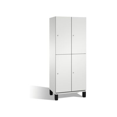 C+P armoire à deux niveaux Cambio sur pieds, 4 compartiments, H1980xL800xP525mm avant gris clair corps gris clair gris clair ; C + P Möbelsysteme (45101-22 S10010) - Publicité C+P armoire à deux niveaux Cambio sur pieds, 4 compartiments, H1980xL800xP525mm avant gris clair corps gris clair gris clair ; C + P Möbelsysteme (45101-22 S10010) - Publicité