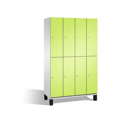 C+P armoire à deux niveaux Cambio sur pieds, 8 compartiments, H1980xL1200xP525mm avant viridian vert corps gris clair ; C + P Möbelsysteme (45101-40 S10014) - Publicité C+P armoire à deux niveaux Cambio sur pieds, 8 compartiments, H1980xL1200xP525mm avant viridian vert corps gris clair ; C + P Möbelsysteme (45101-40 S10014) - Publicité
