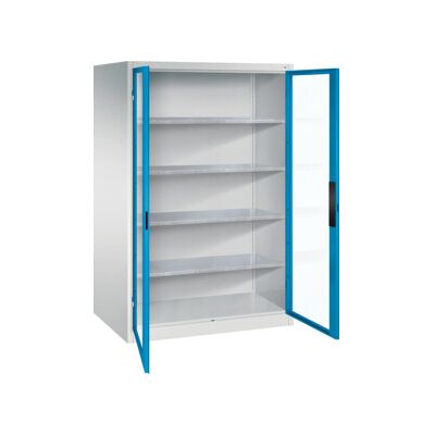 C+P Armoire à outils Acurado, 1950x1200x800mm, 7035/5012 ; C + P Möbelsysteme (8934-055 S10150) - Publicité C+P Armoire à outils Acurado, 1950x1200x800mm, 7035/5012 ; C + P Möbelsysteme (8934-055 S10150) - Publicité
