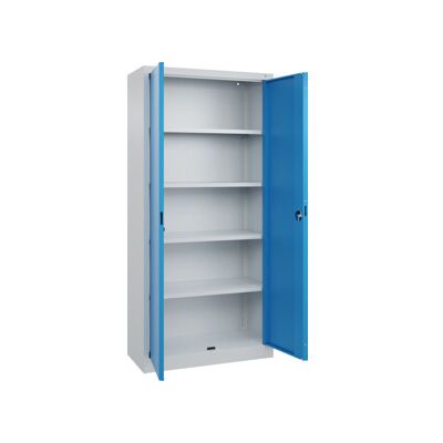 C+P Armoire à portes battantes de bureau Basis PLUS, 1950x930x400mm, 7035/5012 ; C + P Möbelsysteme (0130287-350 S10001) - Publicité C+P Armoire à portes battantes de bureau Basis PLUS, 1950x930x400mm, 7035/5012 ; C + P Möbelsysteme (0130287-350 S10001) - Publicité