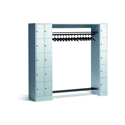 Armoire avec casiers Série 8070 gris clair - Mobilier de rangement - Publicité Armoire avec casiers Série 8070 gris clair - Mobilier de rangement - Publicité