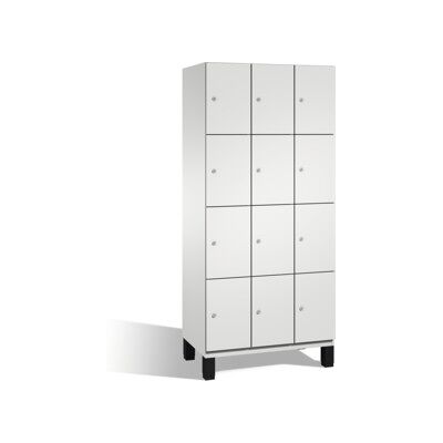 C+P Cabinet Cambio sur pieds, 12 compartiments, H1980xL900xP525mm Avant Corps gris clair Corps gris clair Gris clair ; C + P Möbelsysteme (45103-30 S10017) - Publicité C+P Cabinet Cambio sur pieds, 12 compartiments, H1980xL900xP525mm Avant Corps gris clair Corps gris clair Gris clair ; C + P Möbelsysteme (45103-30 S10017) - Publicité