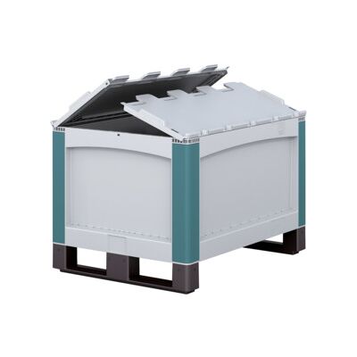 Caisses-palettes pour charges lourdes Bito série SL SLD86421K l 800 x l 600 x H 541 (30368) - Publicité Caisses-palettes pour charges lourdes Bito série SL SLD86421K l 800 x l 600 x H 541 (30368) - Publicité