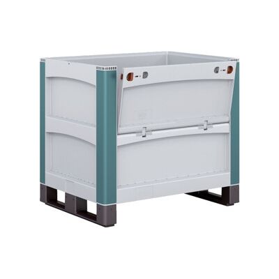 Caisses-palettes pour charges lourdes Bito série SL SLK86626K l 800 x l 600 x H 720 (30367) - Publicité Caisses-palettes pour charges lourdes Bito série SL SLK86626K l 800 x l 600 x H 720 (30367) - Publicité