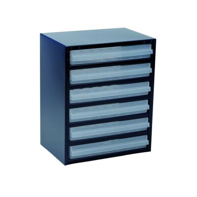 Casier de rangement raaco pour petites pièces 250/6-3 (137591) - Publicité Casier de rangement raaco pour petites pièces 250/6-3 (137591) - Publicité