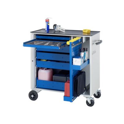 Chariot à outils Rau avec 7 tiroirs métal l x p x h 1025x520x1080mm (02-10600.11) - Publicité Chariot à outils Rau avec 7 tiroirs métal l x p x h 1025x520x1080mm (02-10600.11) - Publicité