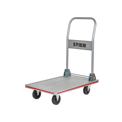 Chariot à plate-forme repliable en aluminium STIER (904238) - Publicité Chariot à plate-forme repliable en aluminium STIER (904238) - Publicité