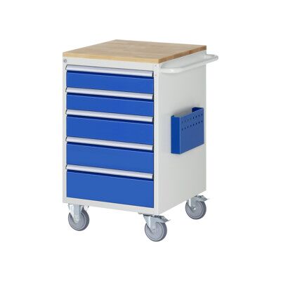 Chariot de montage Rau hêtre 5x tiroir 2x120 2x150 1x180mm LxPxH 580x650x975mm (05-L5.11A-B.11) - Publicité Chariot de montage Rau hêtre 5x tiroir 2x120 2x150 1x180mm LxPxH 580x650x975mm (05-L5.11A-B.11) - Publicité
