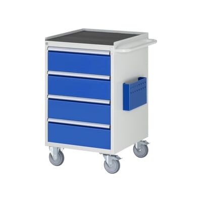 Chariot de montage Rau Metall-Top 4 x Tiroir-L 4x180mm LxPxH 580x650x975 mm (05-L5.1A-MT.11) - Publicité Chariot de montage Rau Metall-Top 4 x Tiroir-L 4x180mm LxPxH 580x650x975 mm (05-L5.1A-MT.11) - Publicité