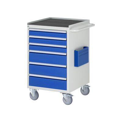 Chariot de montage Rau Metall-Top 6 x tiroirs-L 3x90, 3x150mm LxPxH 580x650x975 mm (05-L5.9A-MT.11) - Publicité Chariot de montage Rau Metall-Top 6 x tiroirs-L 3x90, 3x150mm LxPxH 580x650x975 mm (05-L5.9A-MT.11) - Publicité