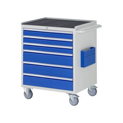 Chariot de montage Rau Metall-Top 6 x tiroirs-XL 3x90, 3x150mm LxPxH 770x650x975 mm (05-XL5.9A-MT.11) - Publicité Chariot de montage Rau Metall-Top 6 x tiroirs-XL 3x90, 3x150mm LxPxH 770x650x975 mm (05-XL5.9A-MT.11) - Publicité