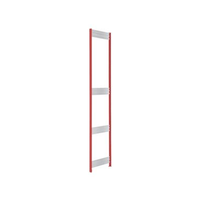 Echelles pour rayonnages à tablettes H 1850 rouge feu Bito RAL 3000 (C1200-0029) - Publicité Echelles pour rayonnages à tablettes H 1850 rouge feu Bito RAL 3000 (C1200-0029) - Publicité