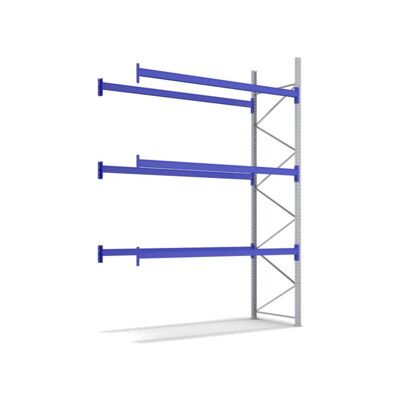 Ensemble de rayonnages à palettes Bito P1 avec 3 niveaux H4000xP1100xL2790 mm 600 kg, non assemblé bleu gentiane (42765) - Publicité Ensemble de rayonnages à palettes Bito P1 avec 3 niveaux H4000xP1100xL2790 mm 600 kg, non assemblé bleu gentiane (42765) - Publicité