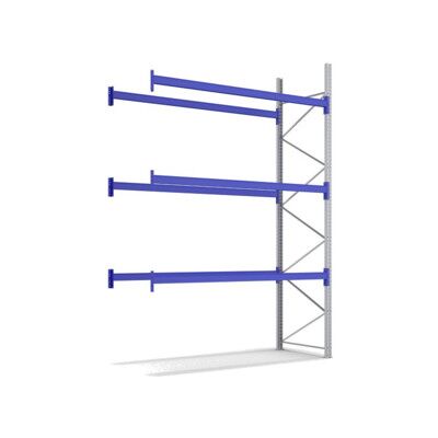 Ensemble de rayonnages à palettes Bito P2 avec 3 niveaux H4000xP1100xL2790 mm 800 kg, non assemblé bleu gentiane (42782) - Publicité Ensemble de rayonnages à palettes Bito P2 avec 3 niveaux H4000xP1100xL2790 mm 800 kg, non assemblé bleu gentiane (42782) - Publicité