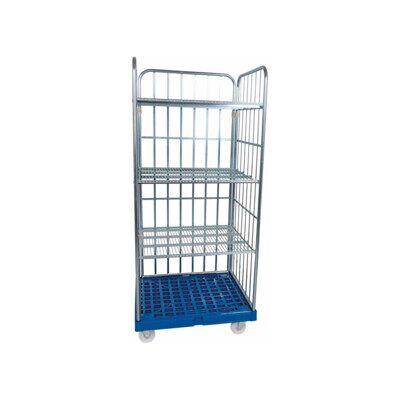 ESB Rayonnage roulant 1600 KU bleu 815 x 724 mm 3 côtés sans inclinaison 3 ZWB insérables ; E. S. B. (KRR3A50101600C204) - Publicité ESB Rayonnage roulant 1600 KU bleu 815 x 724 mm 3 côtés sans inclinaison 3 ZWB insérables ; E. S. B. (KRR3A50101600C204) - Publicité