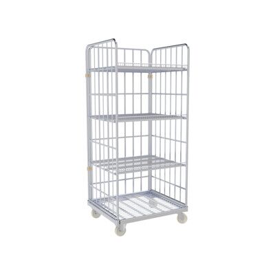 ESB Rayonnage roulant 1600 ME 800 x 710 mm 3 côtés incliné à 20° avec 3 ZWB insérables ; E. S. B. (MRR3AC1600C104) - Publicité ESB Rayonnage roulant 1600 ME 800 x 710 mm 3 côtés incliné à 20° avec 3 ZWB insérables ; E. S. B. (MRR3AC1600C104) - Publicité