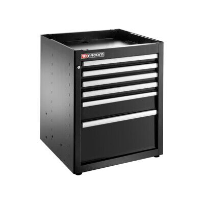 Facom Armoire basse JLS3 6 tiroirs noire (JLS3-MBS6TBS) - Publicité Facom Armoire basse JLS3 6 tiroirs noire (JLS3-MBS6TBS) - Publicité
