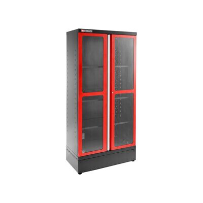 Facom Armoire JLS3 2 m 2 portes vitrées rouge (JLS3-A1000PV) - Publicité Facom Armoire JLS3 2 m 2 portes vitrées rouge (JLS3-A1000PV) - Publicité