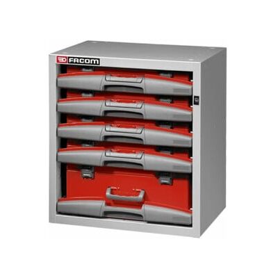 Facom Armoire petite haute 5 tiroirs sans montage F50000024 (F50000024) - Publicité Facom Armoire petite haute 5 tiroirs sans montage F50000024 (F50000024) - Publicité