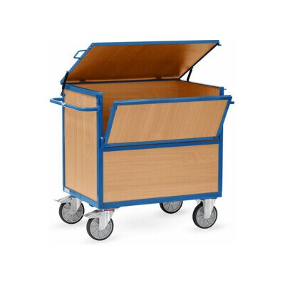 Fetra Chariot de Fret - 2852 - Bleu, 600kg - Cargo Wagon - Publicité Fetra Chariot de Fret - 2852 - Bleu, 600kg - Cargo Wagon - Publicité