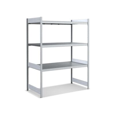 Grundfeld Set / 350kg 1999x1562x824 Etagère 3 niveaux galvanisée de Bito (C1255-0015) - Publicité Grundfeld Set / 350kg 1999x1562x824 Etagère 3 niveaux galvanisée de Bito (C1255-0015) - Publicité