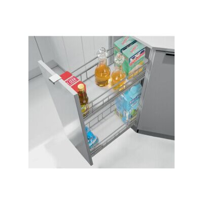 Hettich Set de tiroir frontal Cargo IQ plus 200 9065857, corps 200 mm argent (9065857) - Publicité Hettich Set de tiroir frontal Cargo IQ plus 200 9065857, corps 200 mm argent (9065857) - Publicité